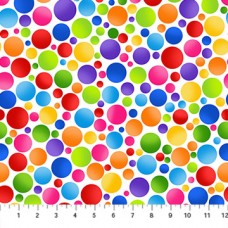 Color Play 24911-10 Big dots on  white